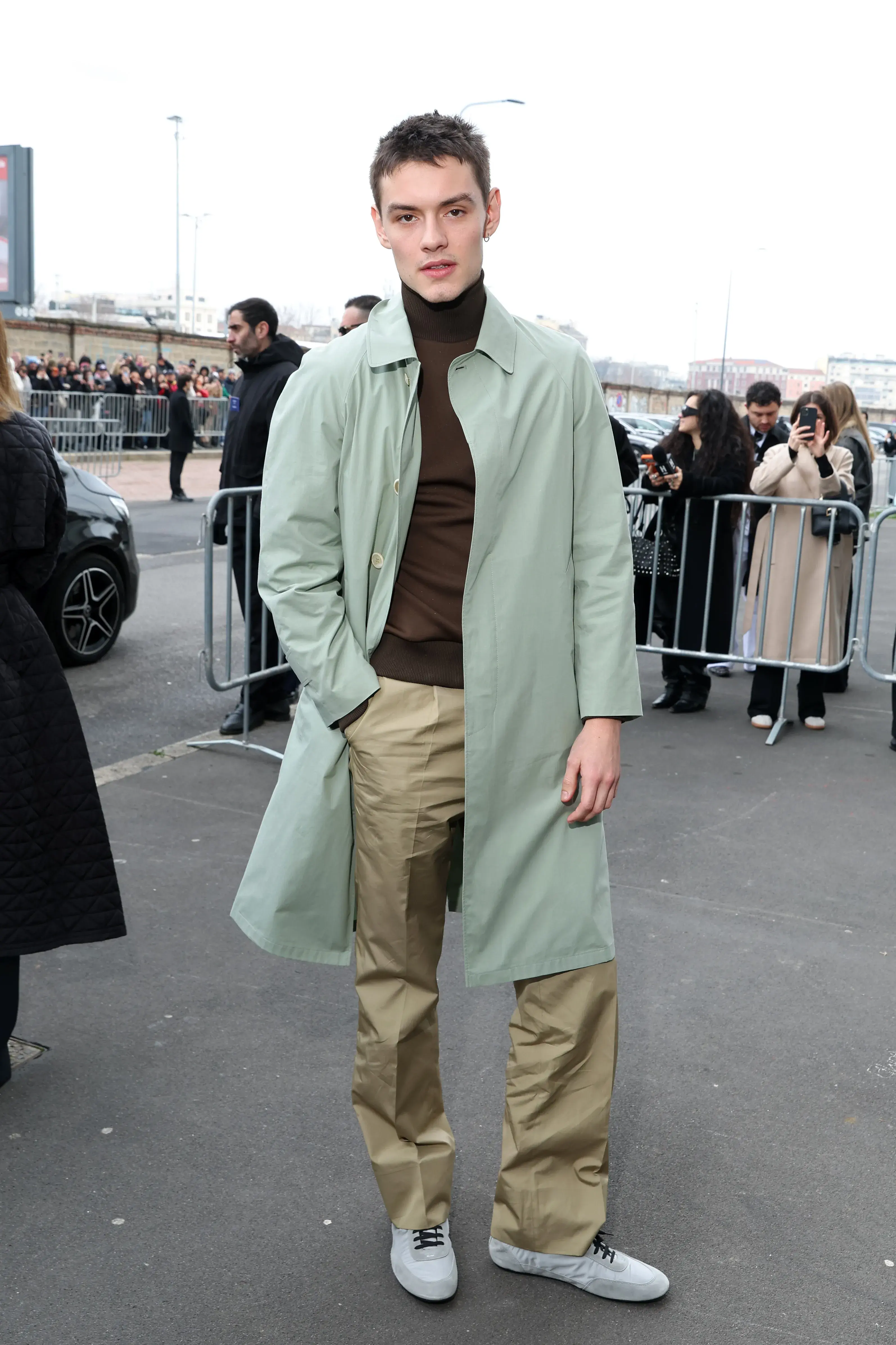 All the Celebrity Sightings at Men’s Fashion Week Fall 2026