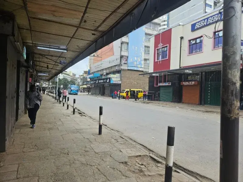 Nairobi businesses shut over fears of looting during Gen Z protests