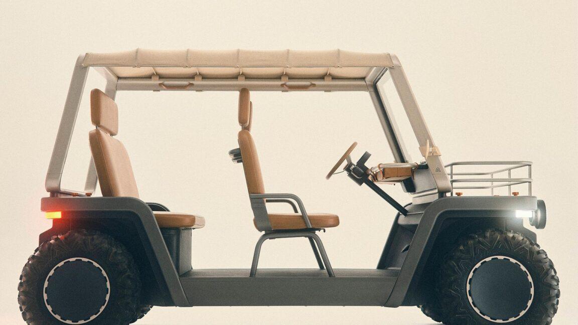 Apple and Audi alumni have made a luxe EV based on the moon buggy