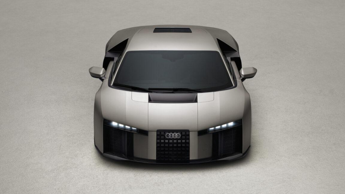 Not the next R8? Audi reveals mid-engined plug-in hybrid V8 Nuvolari.