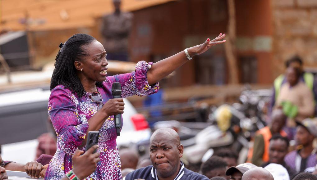 “He Is Not My Leader”: Martha Karua Fires Back at Gachagua’s Mt Kenya Kingpin Claims