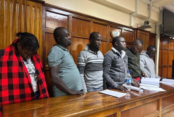 Six Suspects in Court Over Alleged Plan to Rob KDF Major General George Okumu