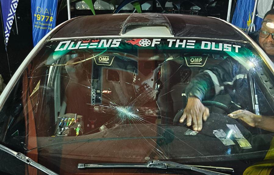 “Broken Windows, Broken Hearts”: Pauline Sheghu’s Safari Rally Dream Ends After Kids Stone Her Rally Car