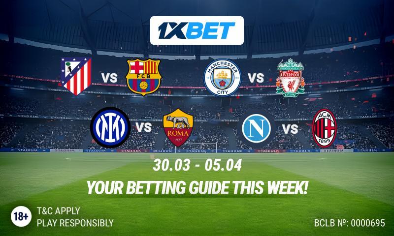 Atlético host Barcelona, Man City face Liverpool: don’t miss the biggest matches of the week in Europe!