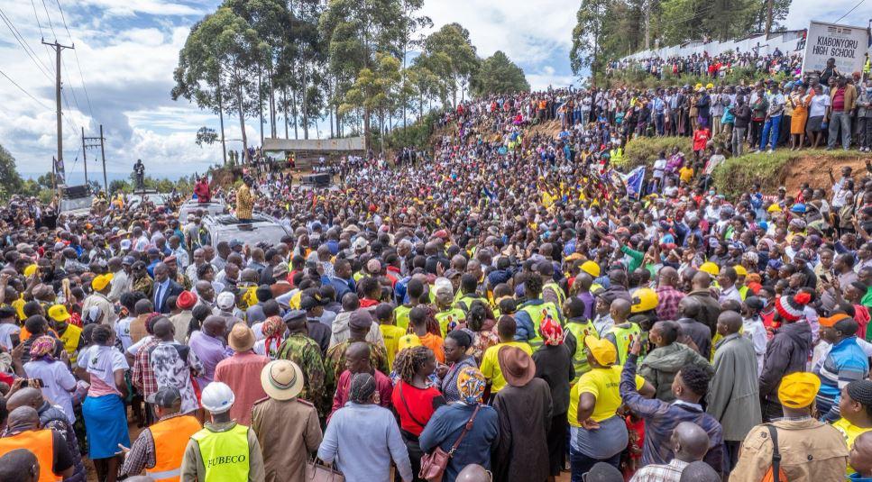 “No One Can Challenge Me”: Ruto Dismisses Opposition, Says “None Is My Size”