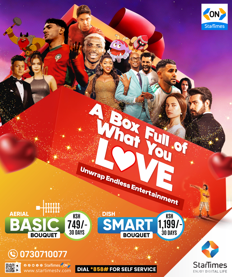 “A Box Full of What They Love”: StarTimes Unveils Valentine’s Programming