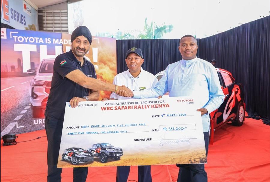 CFAO Mobility Kenya Invests KES 48.5 Million to Boost 2026 Safari Rally and Motorsport Development