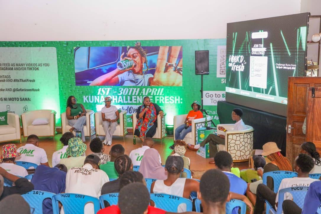 Pwani Students Participate in Safaricom, Sprite ‘Hook’d on Fresh’ Masterclass