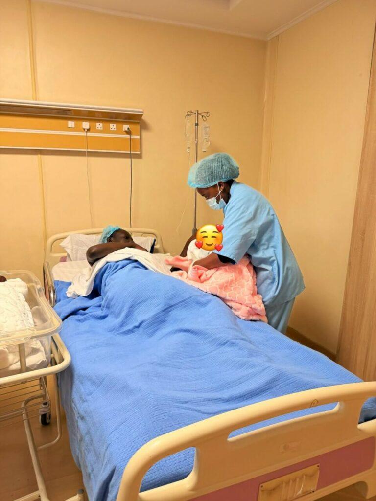 Dem Wa Facebook Says She Welcome Her Twins A Month Ago