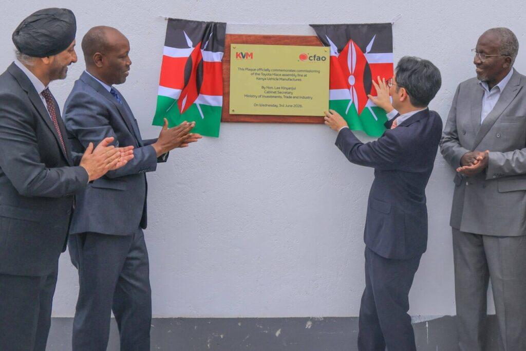 Kenya’s Automotive Industry Reaches New Milestone with Local Assembly of the Toyota Hiace