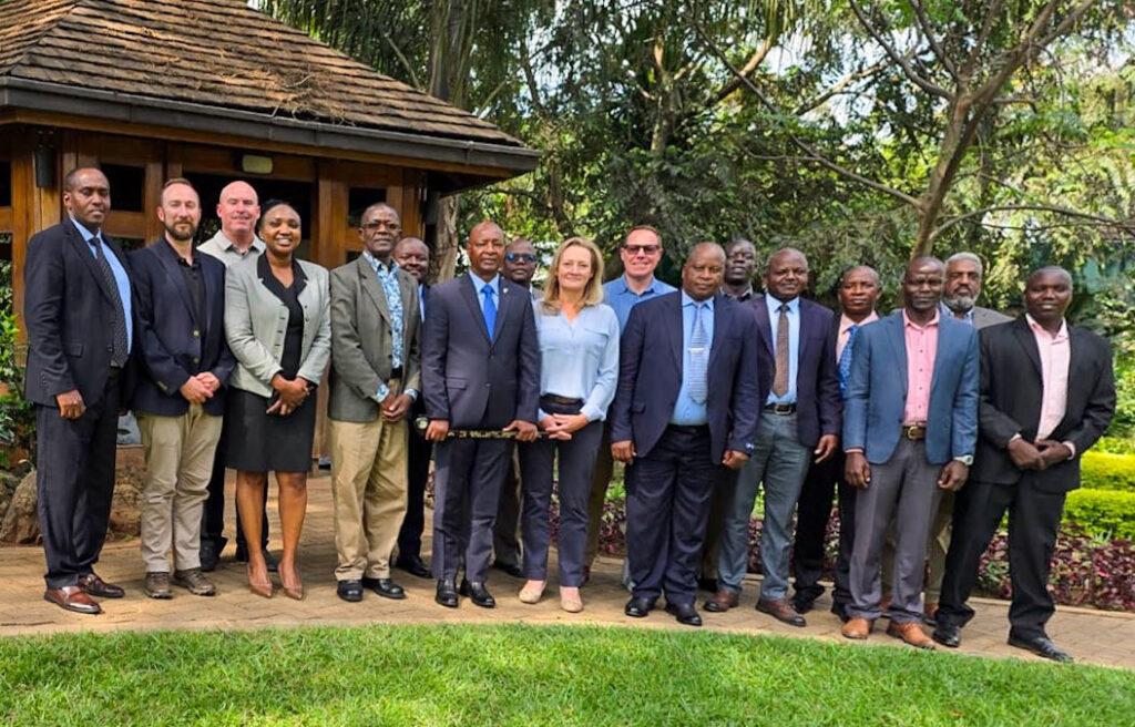 US Embassy Hosts Farewell Luncheon for Retiring GSU Commandant Ranson Lolmodooni