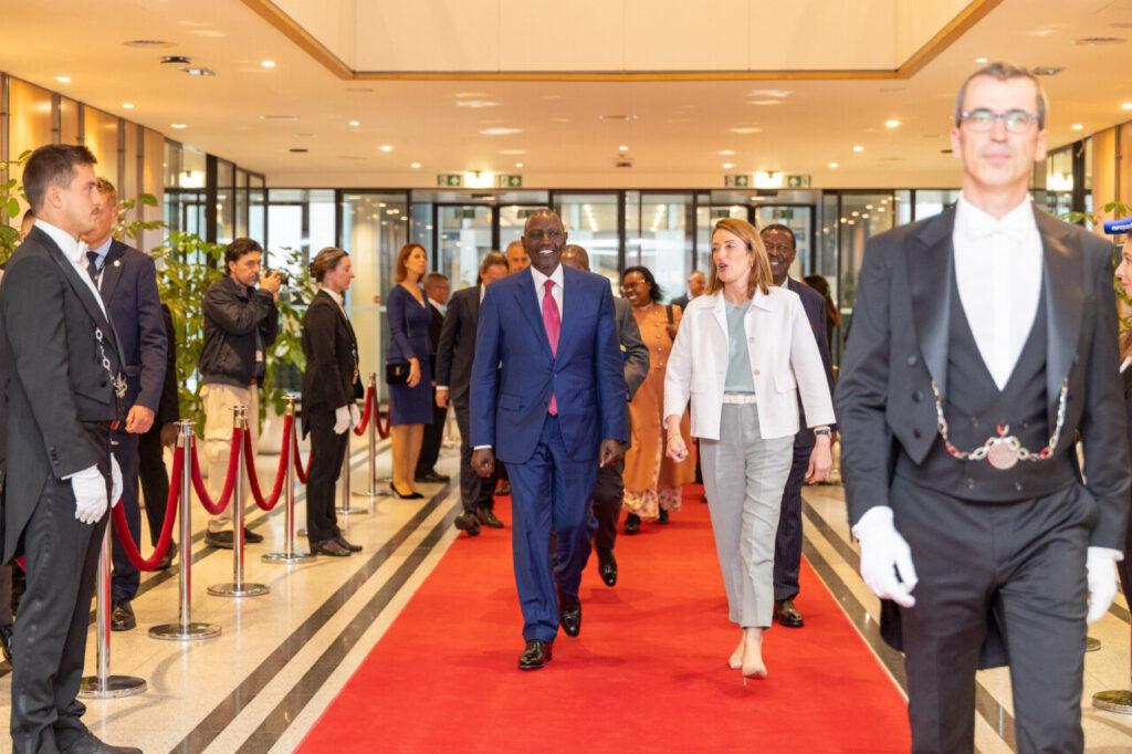 Kenya, EU Deepen Ties as Ruto Meets European Parliament President Metsola