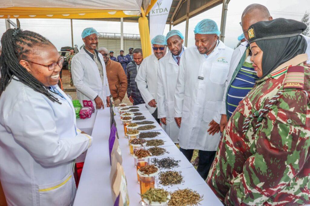 Tea uptake hits 93pc as Kagwe defends levy, hands over Africa’s first Japanese Sencha tea factory