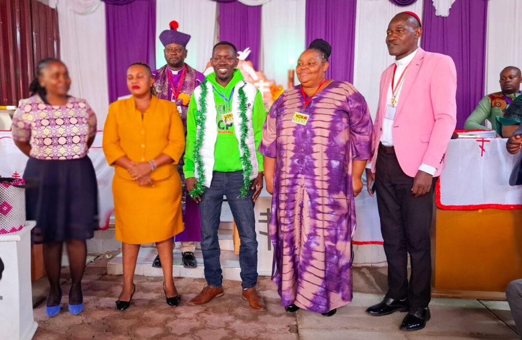 Kiambu Gubernor Aspirant John Mwaura Calls for People-Centred Leadership During Githurai Church Service