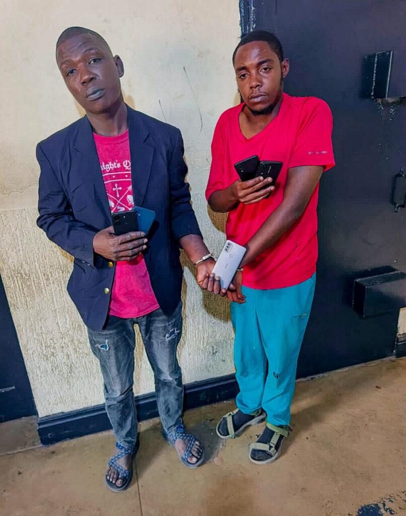 Two Suspected Phone Snatchers Arrested as Police Intensify Crime Crackdown in Nairobi