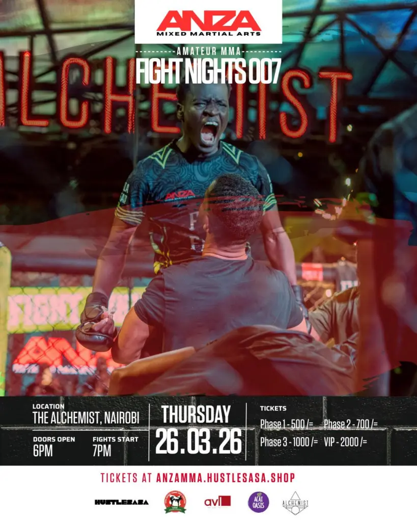 Kenya’s & East Africa’s Premier Mixed Martial Arts Promotion, Anza MMA Returns March 26