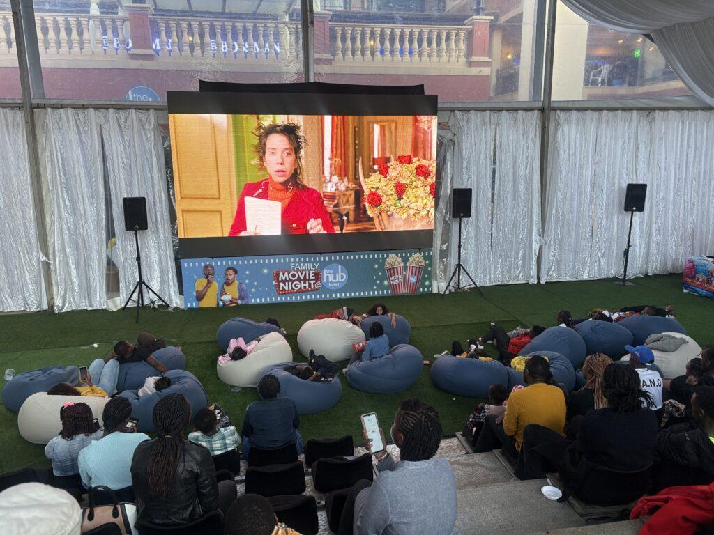 The Hub Karen Hosts Family-Focused Movie Experience