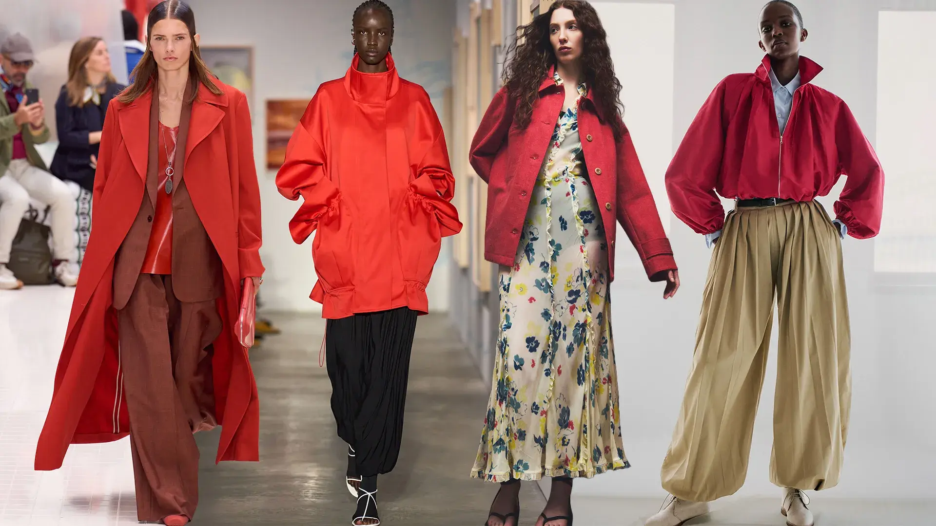 Red Coats & Jackets Are Having a Moment—Shop the Trend