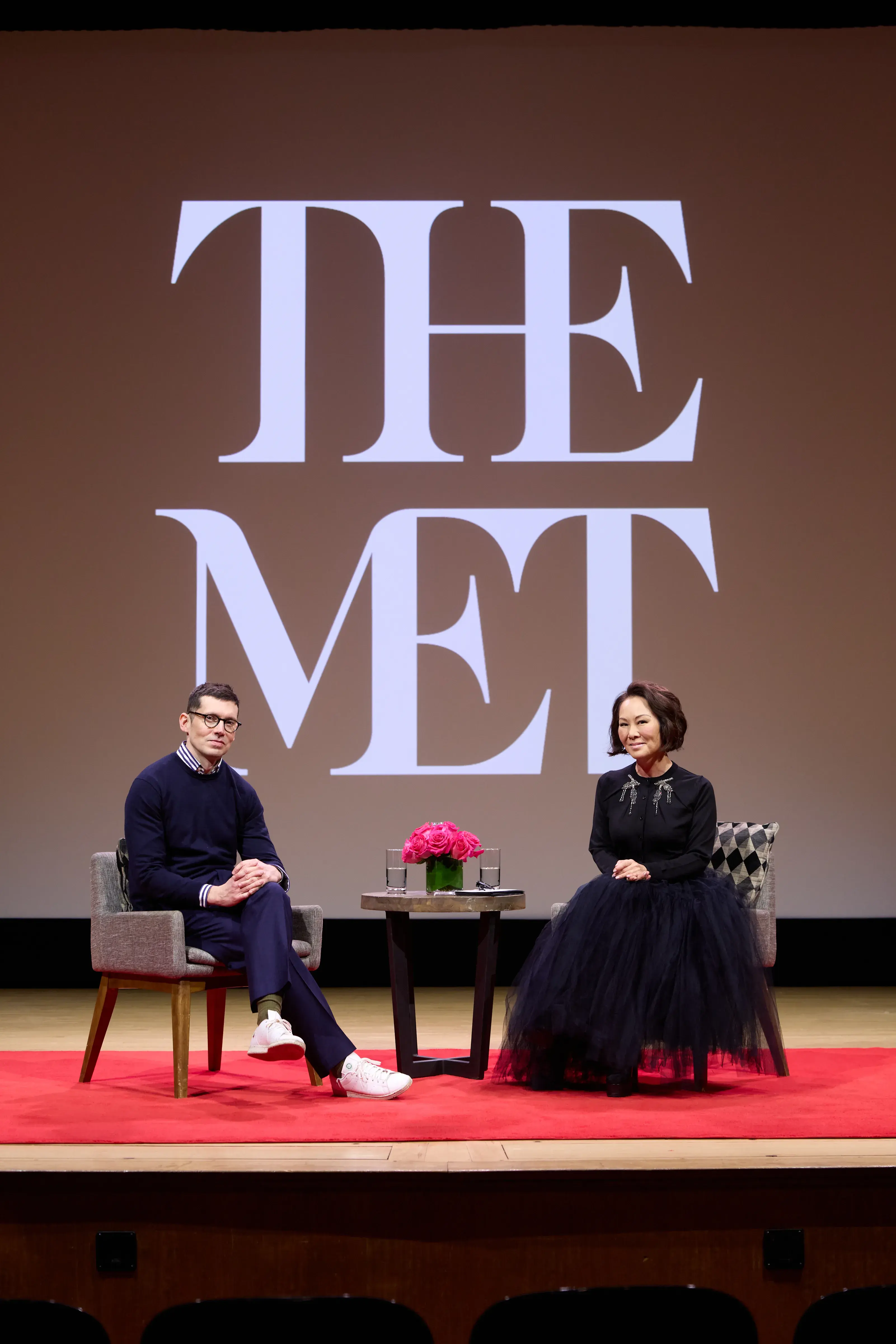 Erdem Moralioglu Reflected on Twenty Years in Fashion with Alina Cho at the Metropolitan Museum of Art
