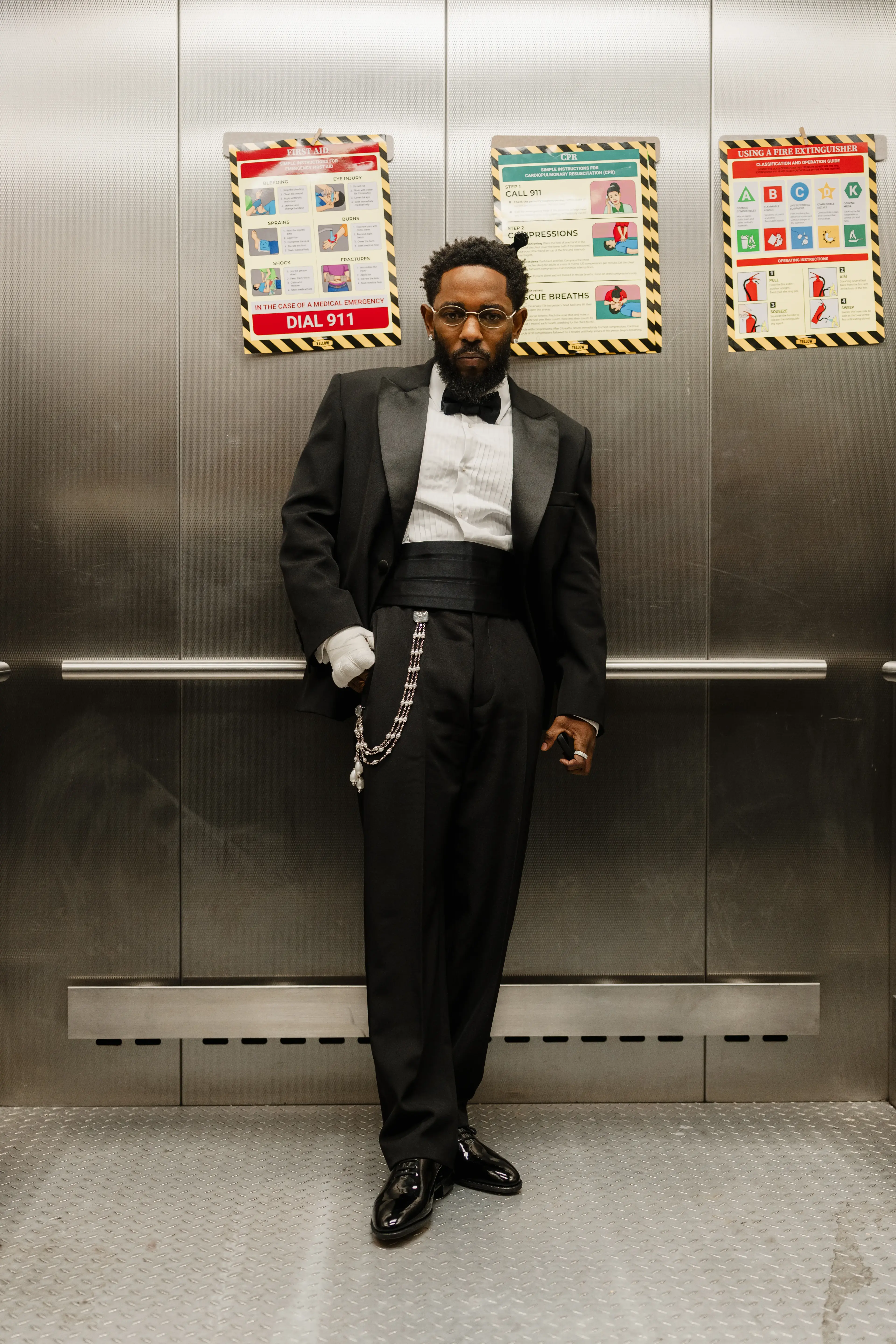 Kendrick Lamar Just Made History in a Custom Chanel Tuxedo at the 2026 Grammys