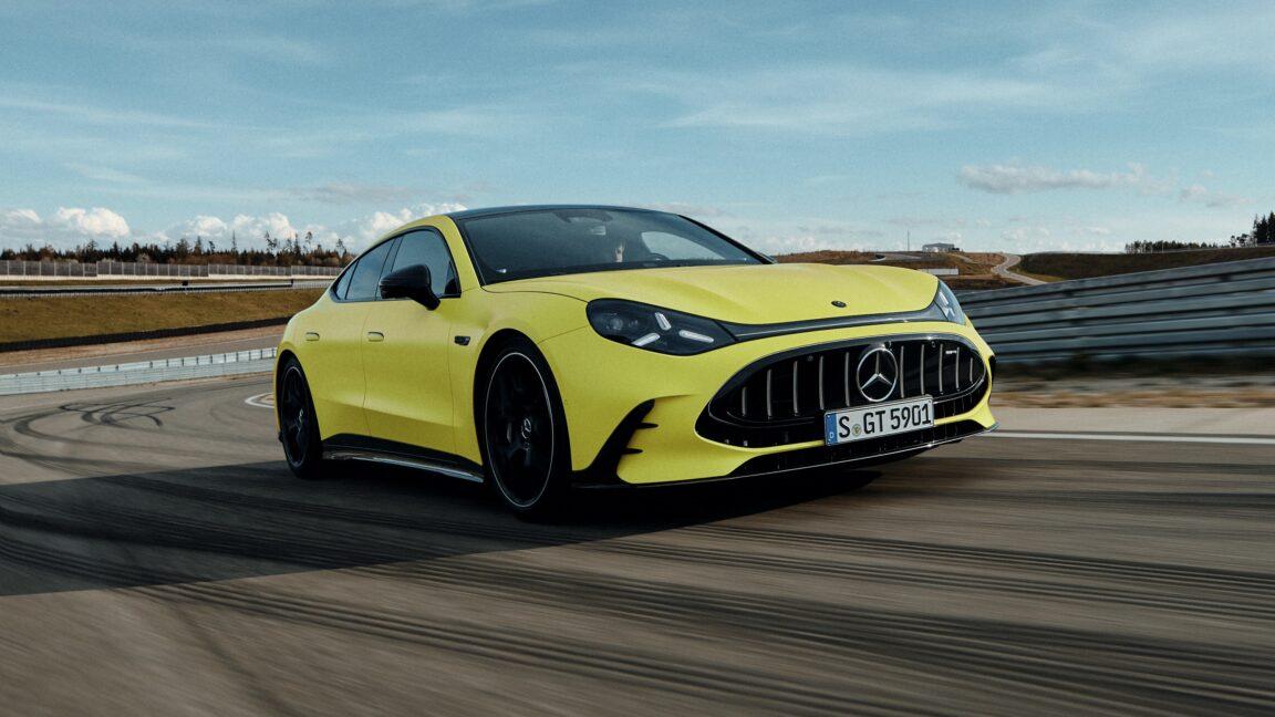 Leaving the V8 in the past: The all-electric Mercedes-AMG GT 4-Door