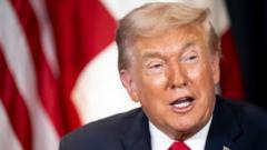 Trump says 'framework of a future deal' discussed on Greenland as he backs off tariffs threat