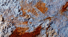 Oldest cave painting of red claw hand could rewrite human creativity timeline