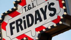 TGI Fridays Shuts 16 UK Outlets Amid Restructuring Drive
