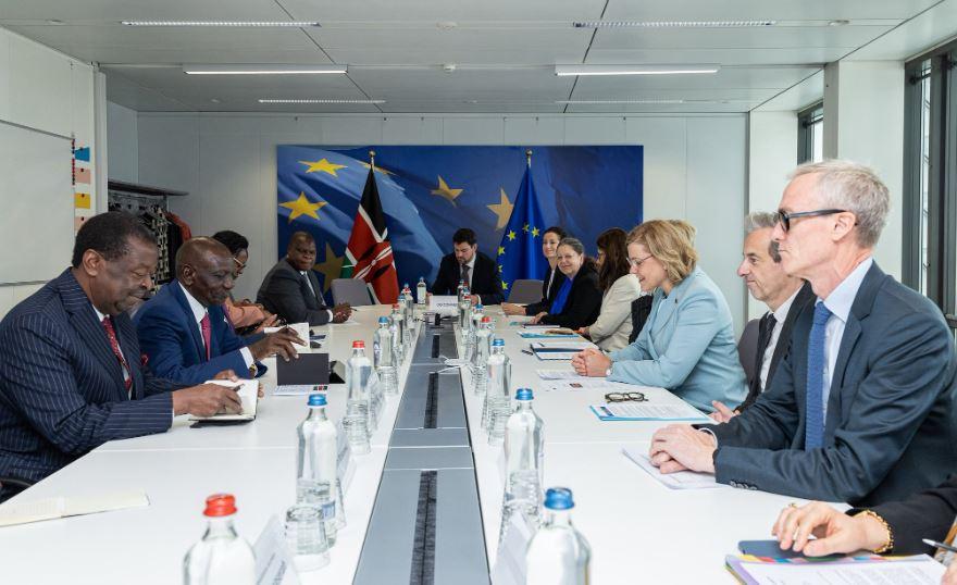 Digital Jobs, Cheaper Internet, and More Exports: Ruto Secures Ksh 20 Billion EU Investment Boost