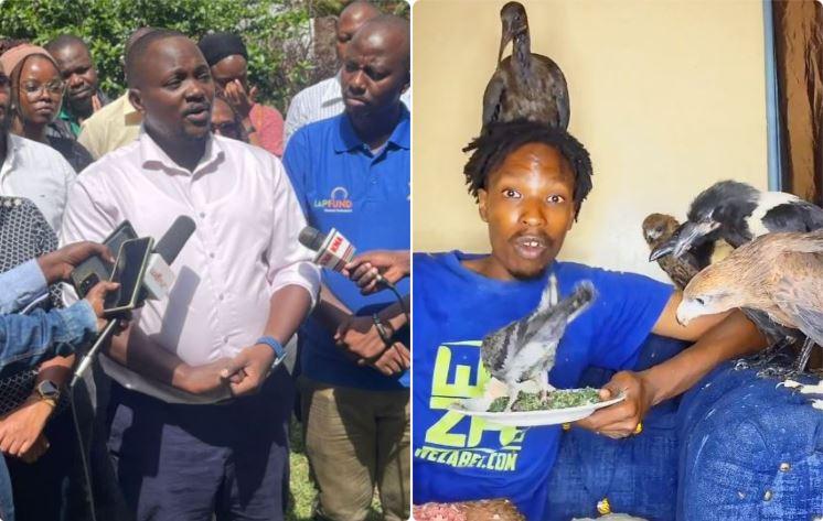 KMPDU Official Urges Health Ministry to Probe Nairobi Birdman Over Wild Bird Contact