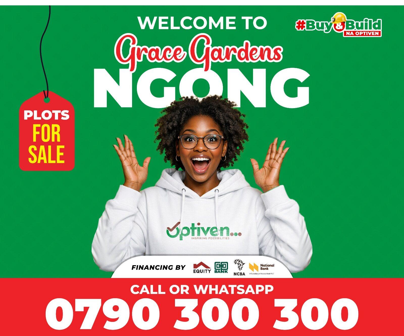Optiven Expands Property Portfolio with Grace Gardens Ngong Launch