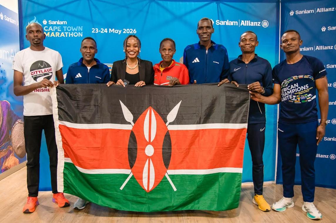 Sanlam Allianz Kenya Sponsors Elite Kenyan Team for 2026 Cape Town Marathon