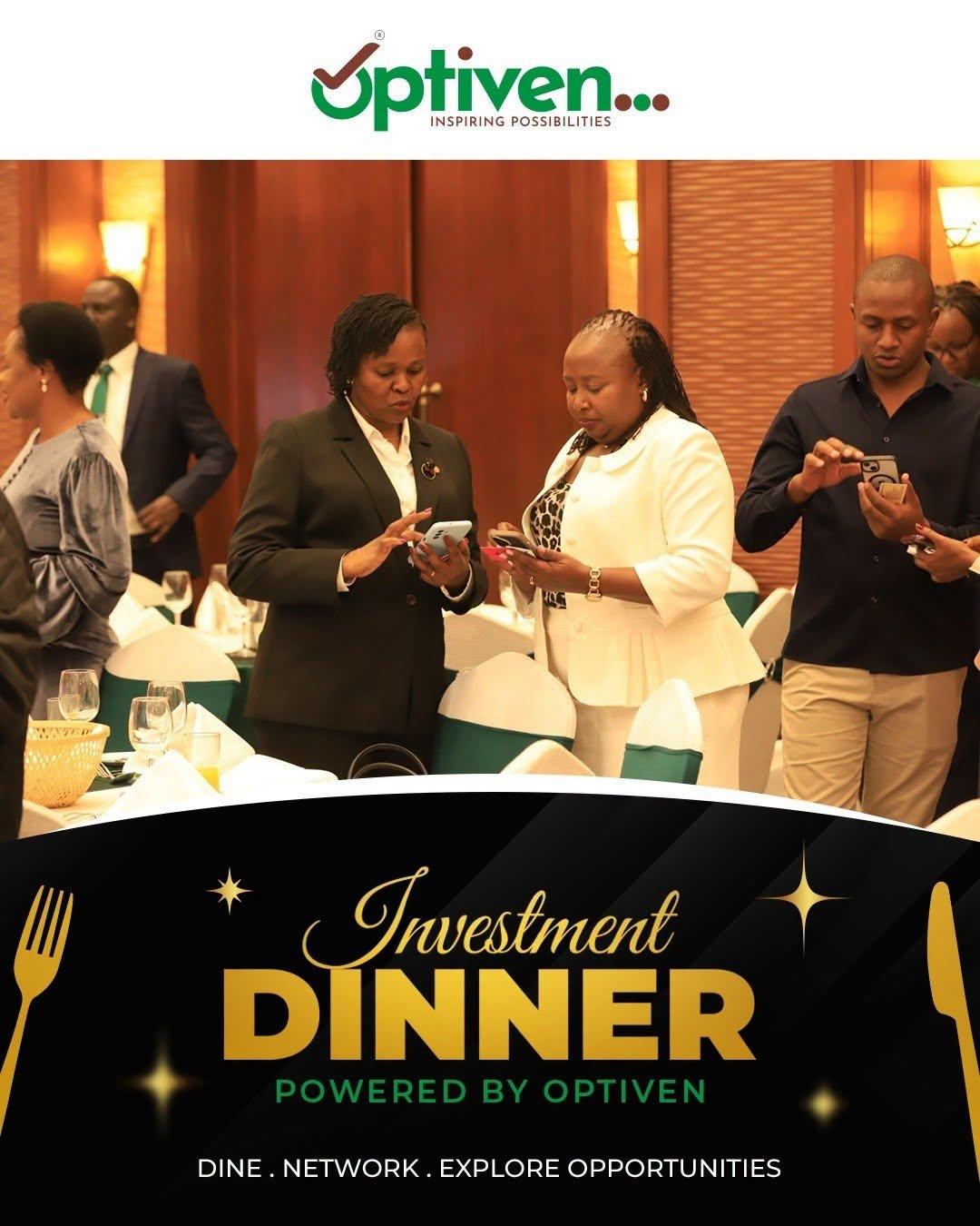 How Optiven Hosted Investors for a Night of Wealth Creation at Serena