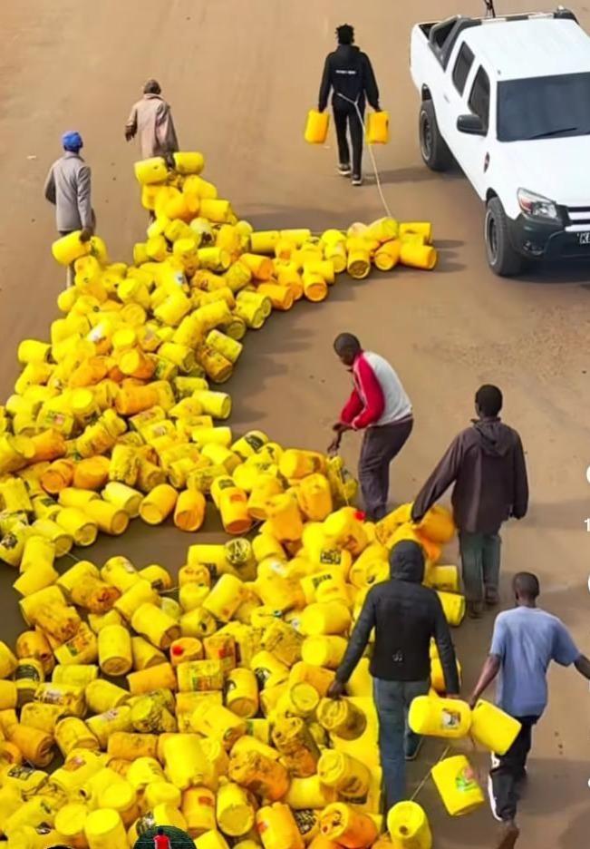 Eric Omondi Stages Roadside Protest Against Soaring Fuel Prices