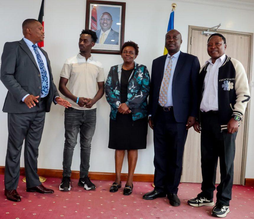 Kenyan Skating Champion Kelvin Kiarie Receives Government Recognition After Africa Skate Games Victory