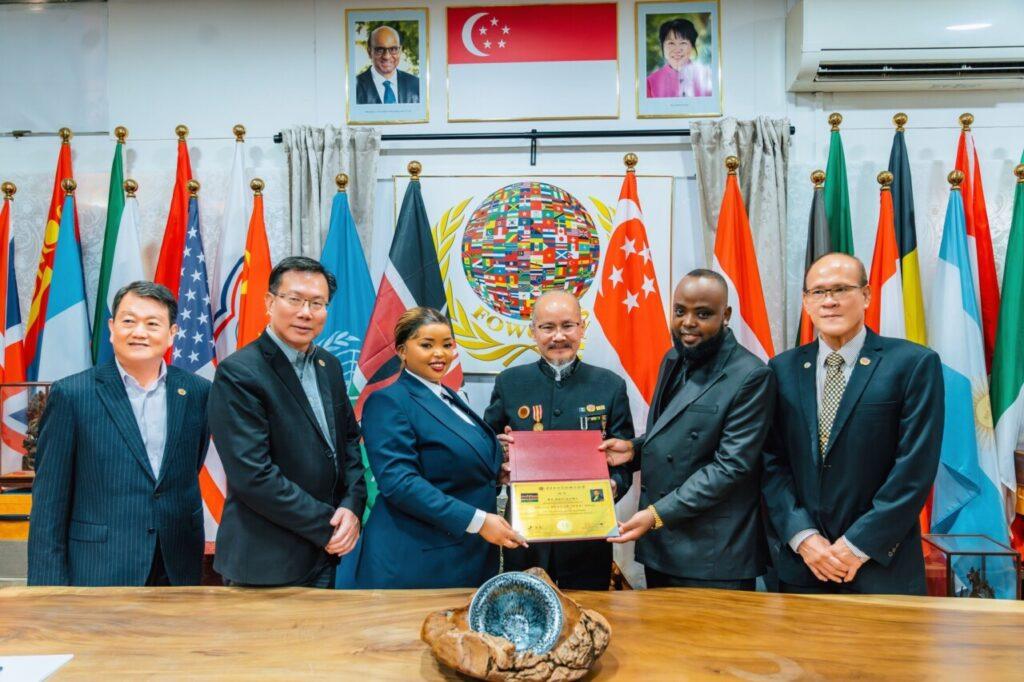 Rev. Lucy Natasha Honored As Globe Peace Ambassador