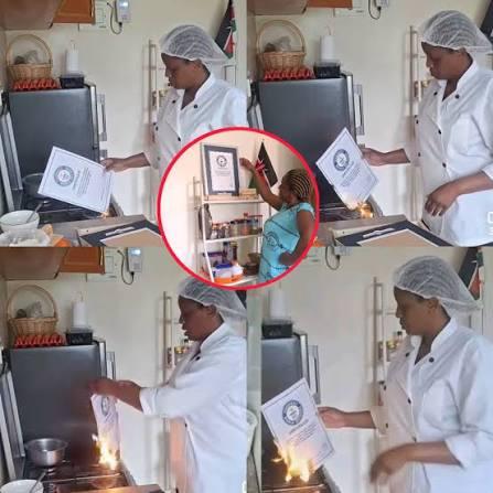Dorcas Kwamboka Burns Guinness World Records Certificate Over Cyberbullying