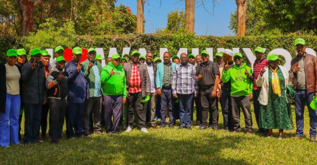 Gachagua Welcomes Former Jubilee Gubernatorial Aspirant Joel Kairu to DCP