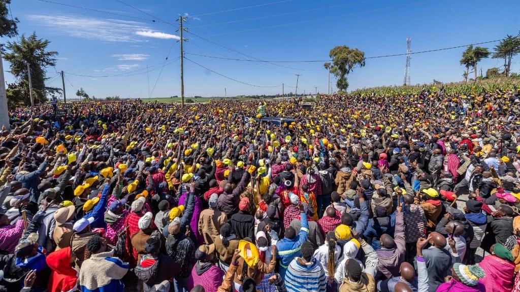 Ruto Launches Construction of 59km Enengetia-Olposimoru Road in Narok