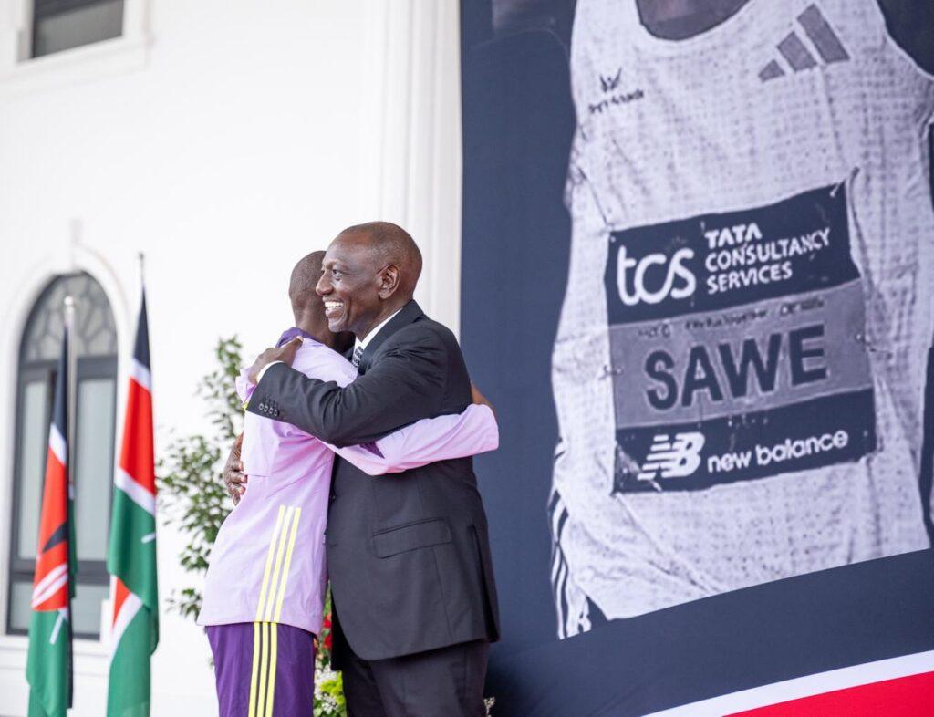 More Millions Flow As President Ruto Rewards History Maker Sawe KSh 8mn