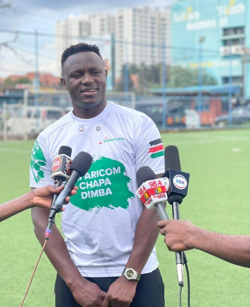 Trailblazing Wanyama Shines A Light On Safaricom Chapa Dimba, Urges Youngsters To Aim For The Stars